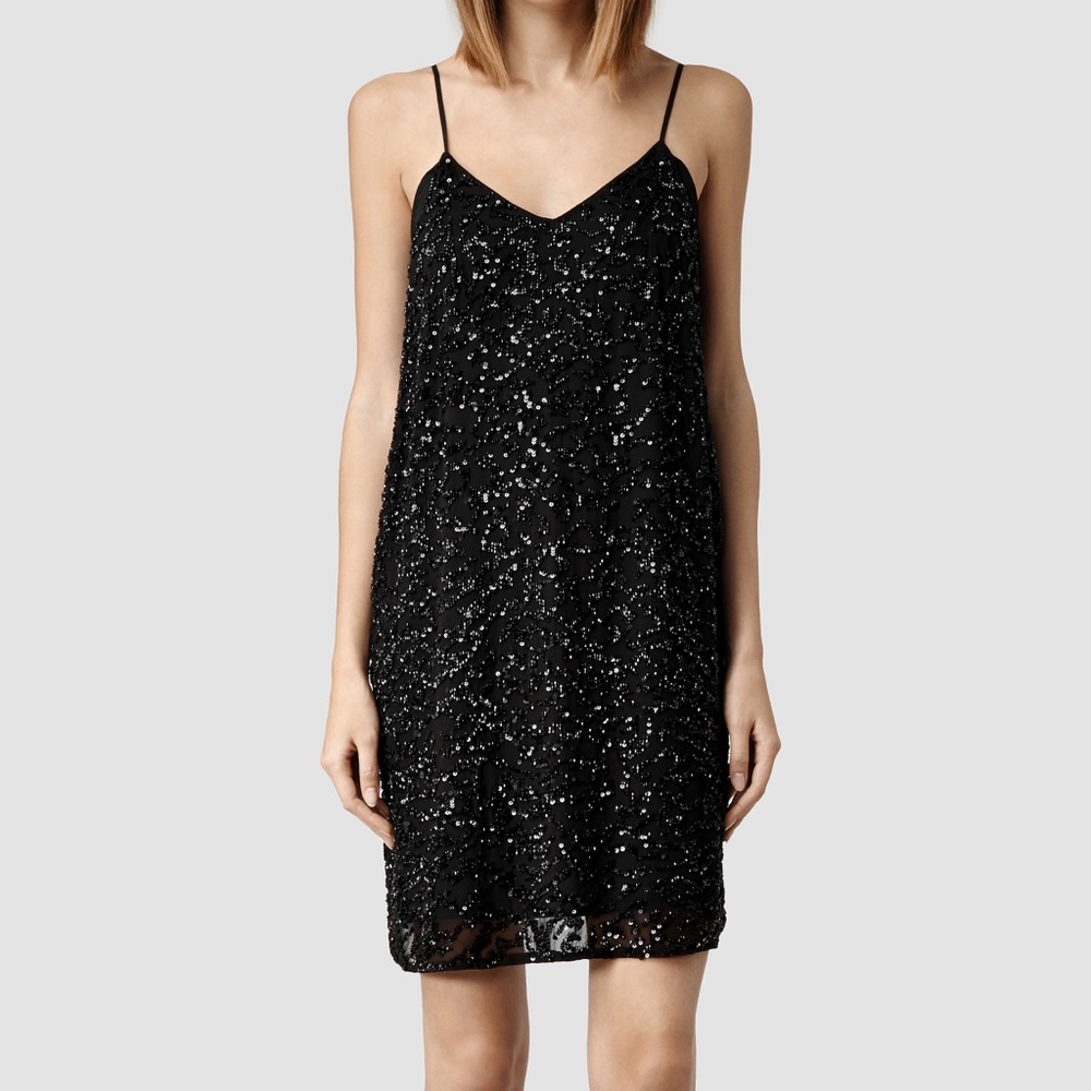 NEW ALLSAINTS Sequin Dress